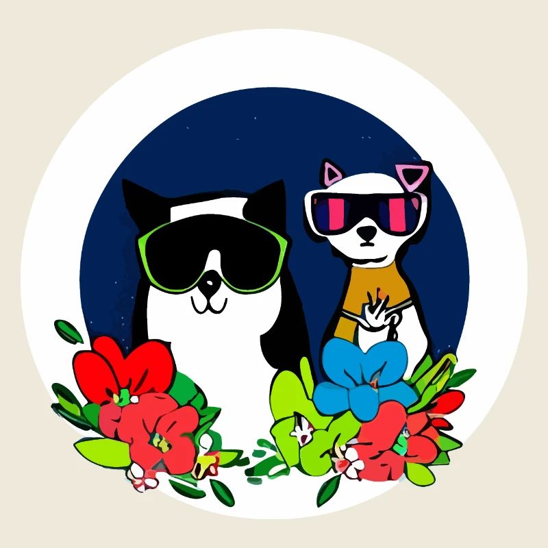 Katzen beste Freunde