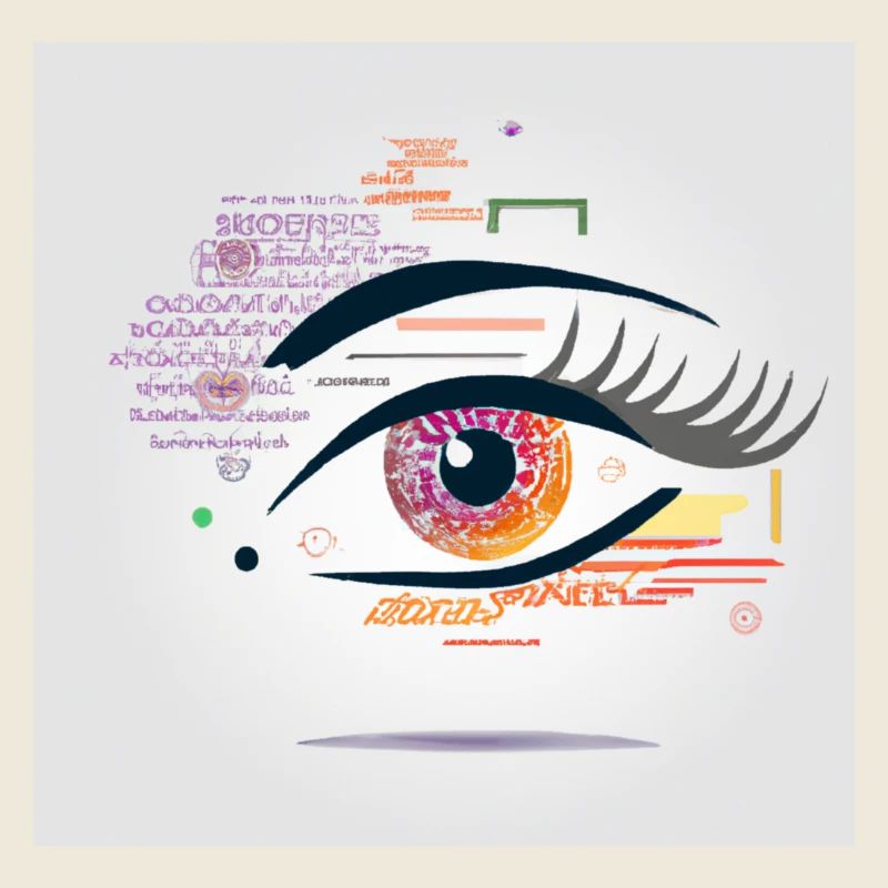 Leuchtendes Auge
