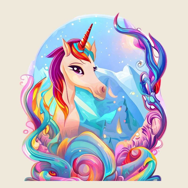 Unicorn Fabeltier Mädchen Einhorn Einhörner