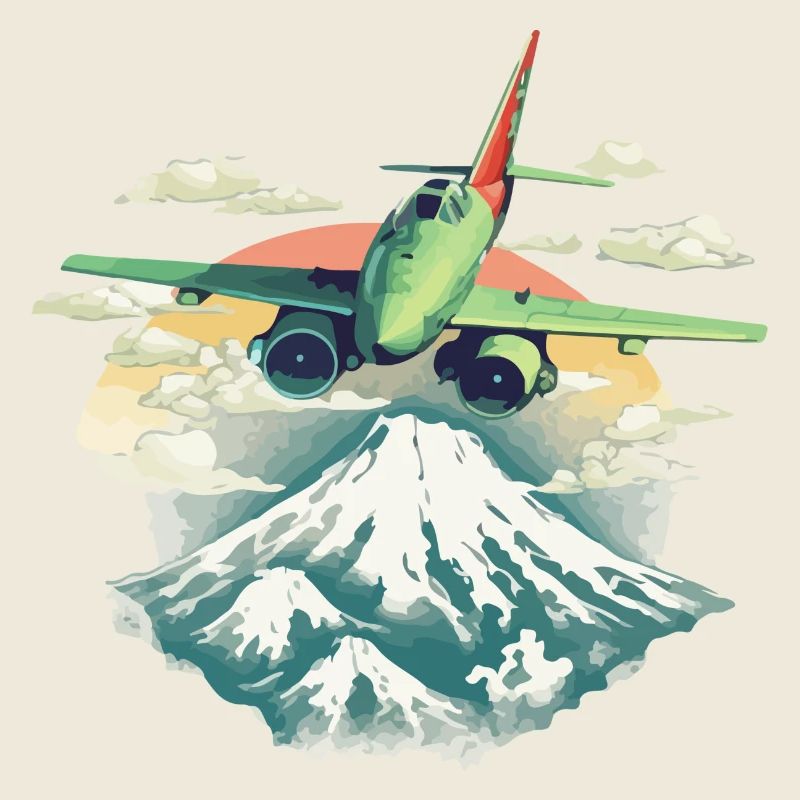 The plane