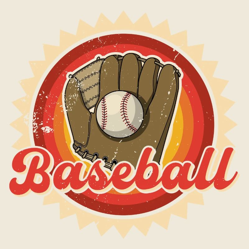 Baseball Handschuhe Ball Catcher Spruch