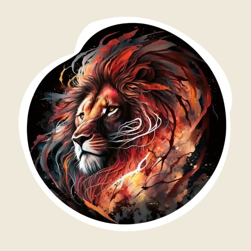 Lion Feuer Palette