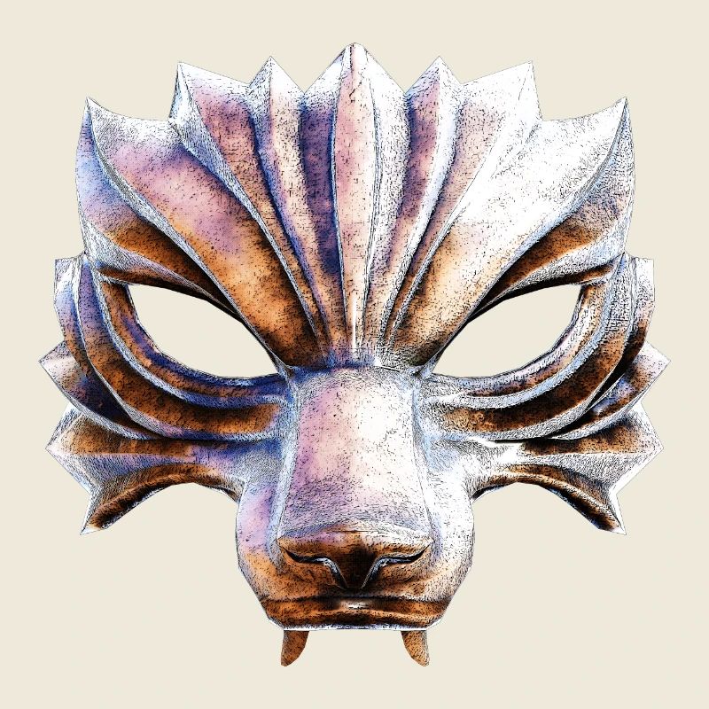 Wolf warrior mask
