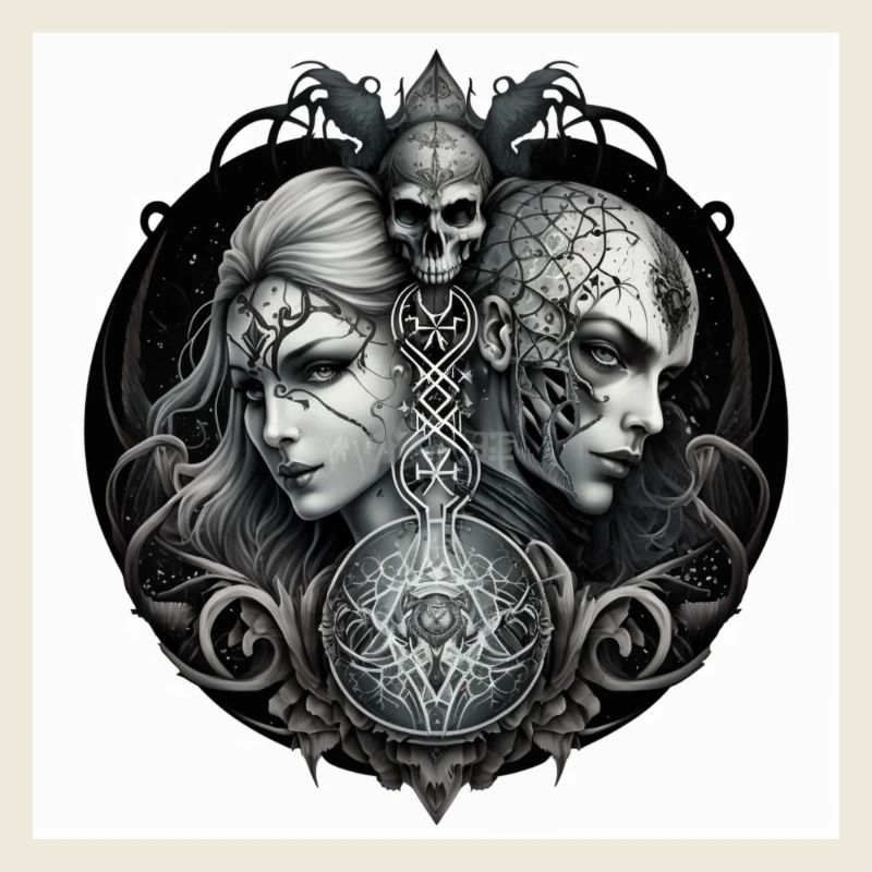 gemeaux 2 femmes dos à dos