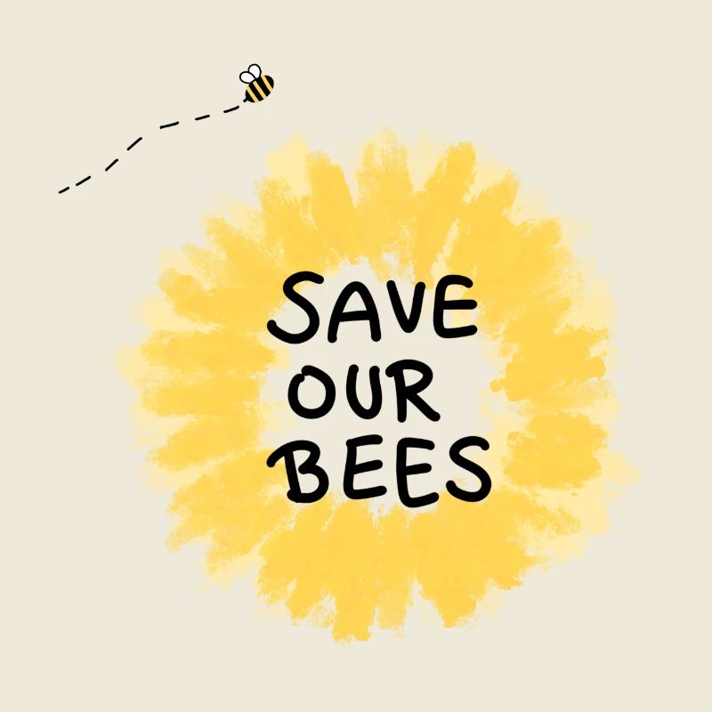 Save the bee flower
