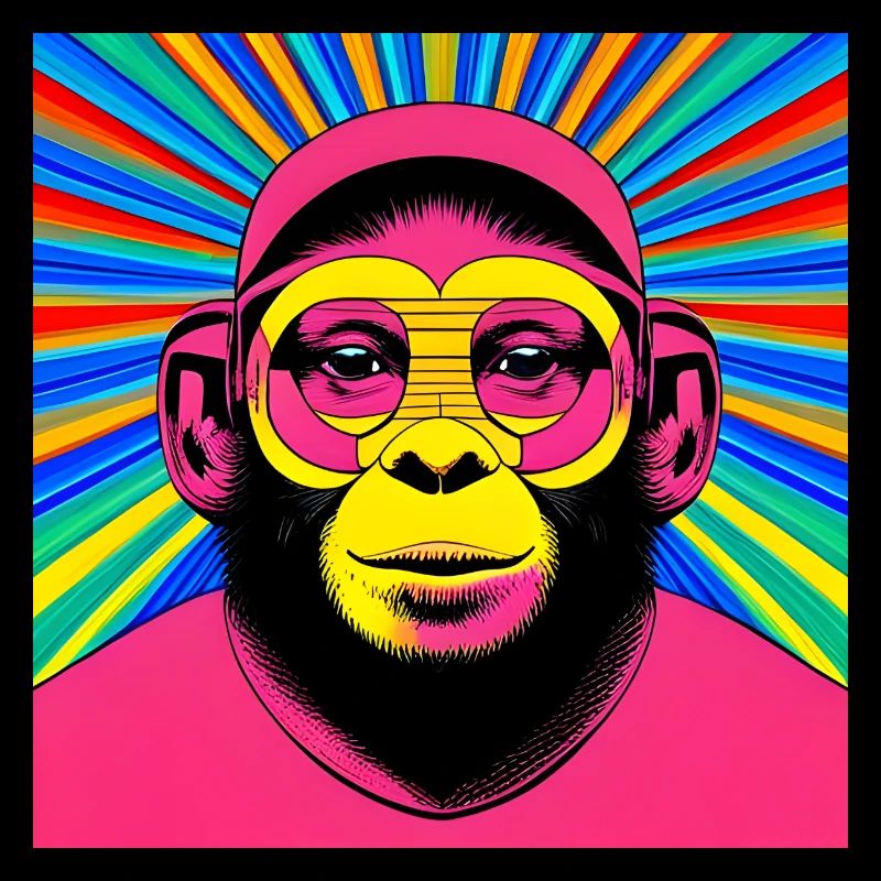 Singe rose