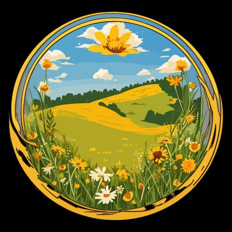 Blühender Frühling