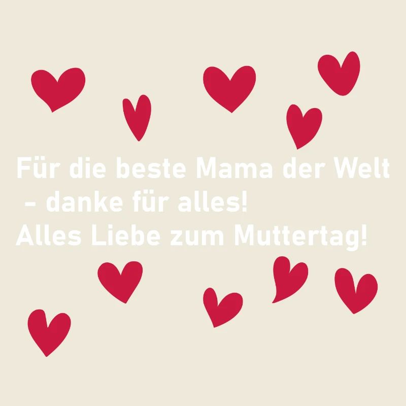 Für die beste Mama der Welt - Muttertags Geschenk