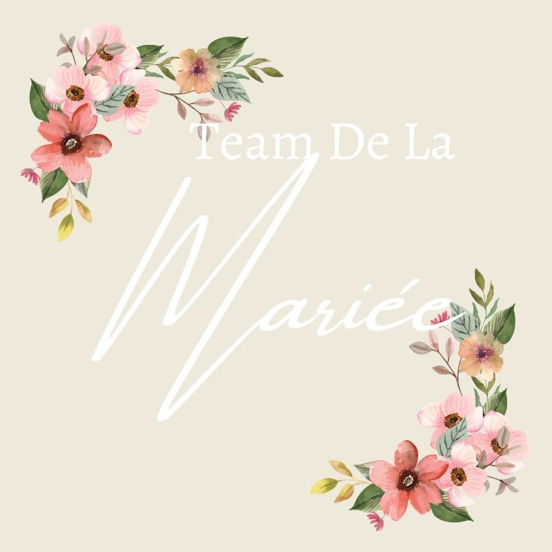 Team de la mariée floral