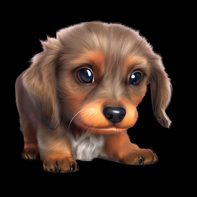 Chien Chien Propriétaire Teckel Chiens Teckel Chiot