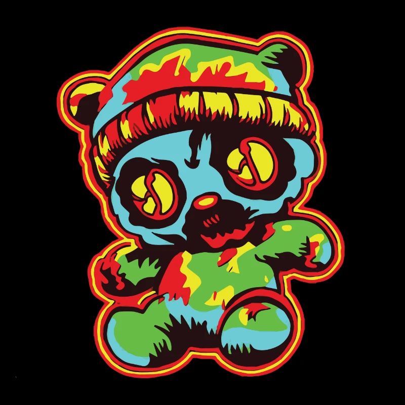 Horror Scare Bären Halloween Dämon Bär