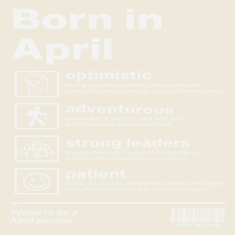 Né en avril