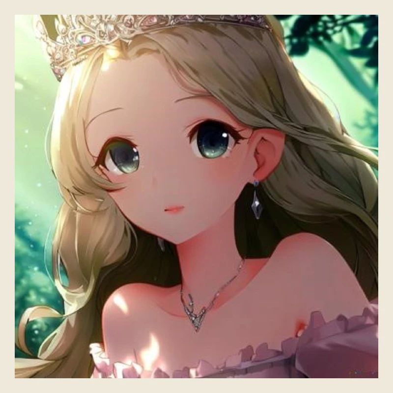 Prinzessin im Gartenhimmel