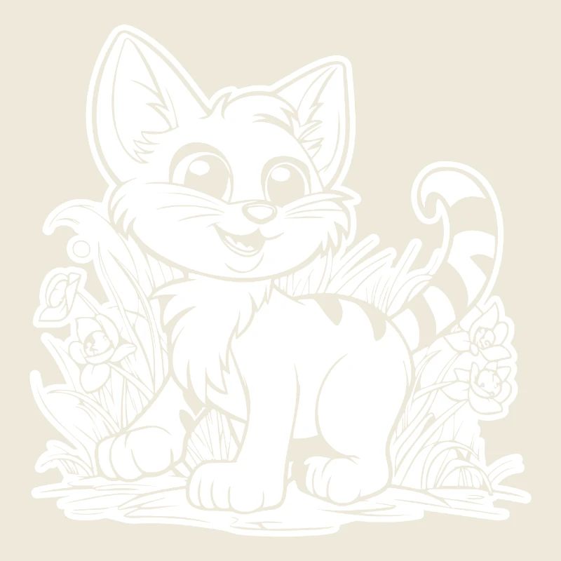 Chat chaton chaton dame