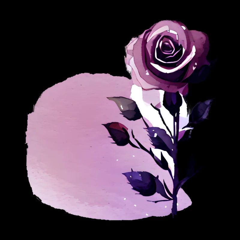 Rose fleur rose design