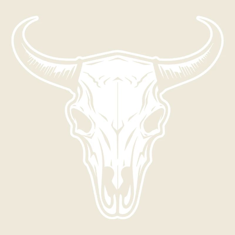 Cow Skull Boho