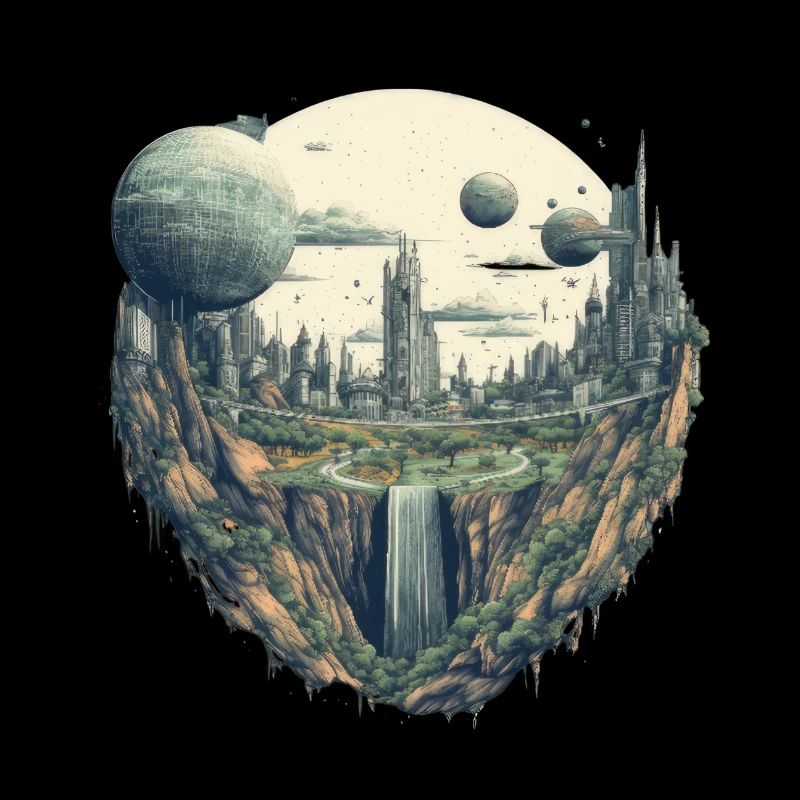Futuristic life on planets