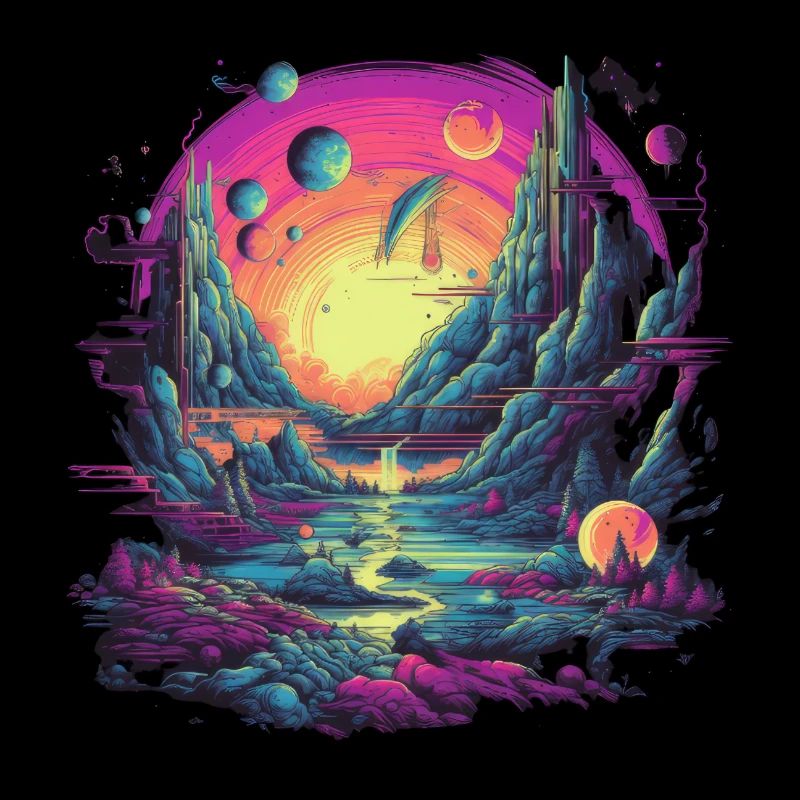 Futuristic life on planets