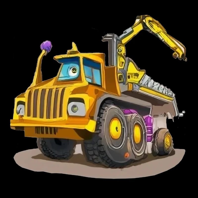 Drôles de monstres dans la construction