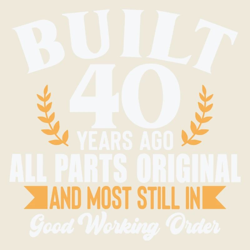 Construit il y a 40 ans...