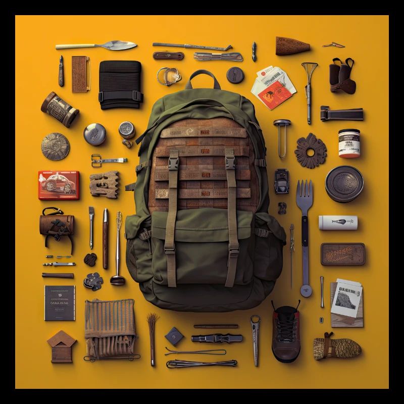 Everything I need for hiking