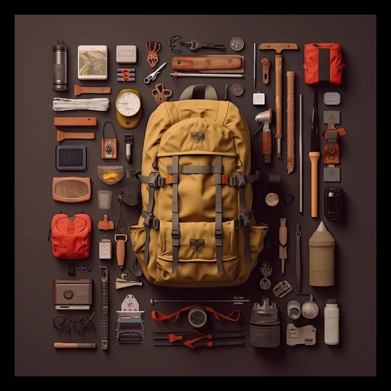 Everything I need for hiking