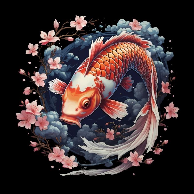 Koi Carp Sakura