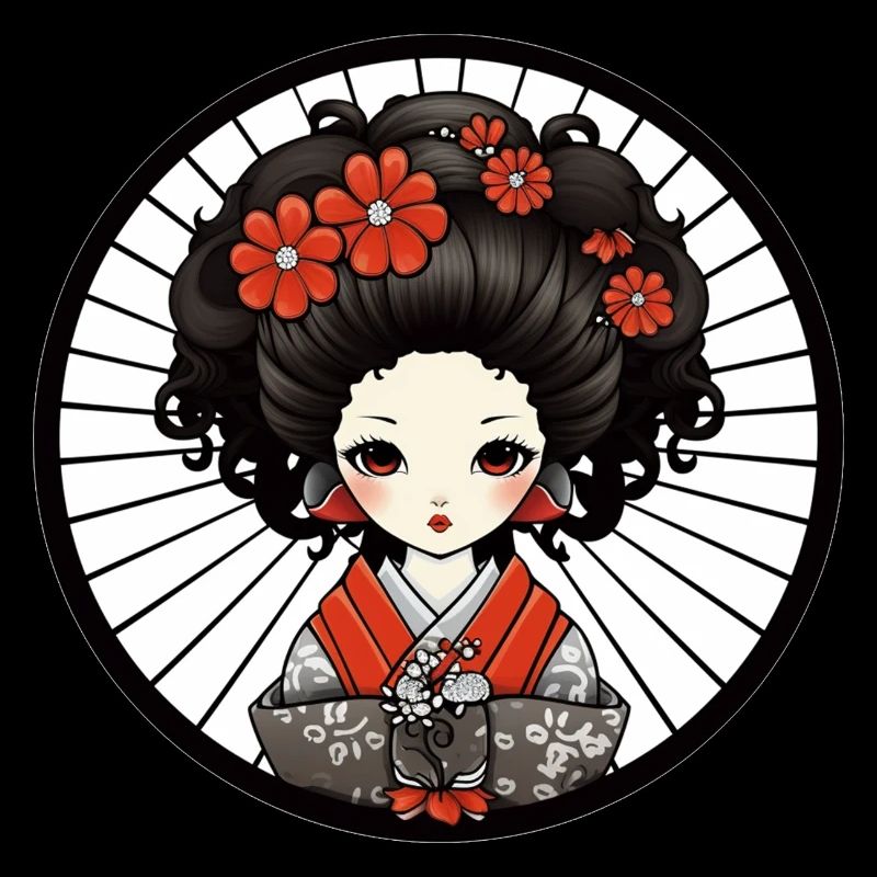 Chibi Geisha Japon