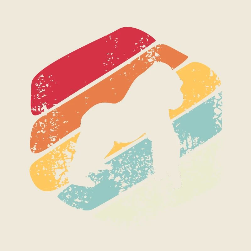 Gorilla Geschenk Vintage