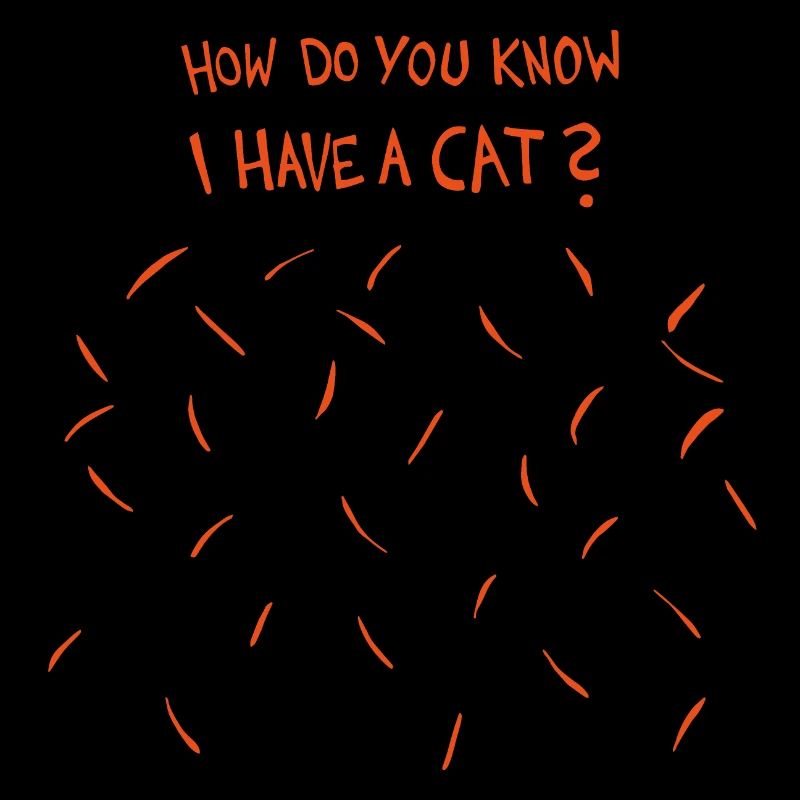 Comment savez-vous que j’ai un chat (cheveux orange / roux)