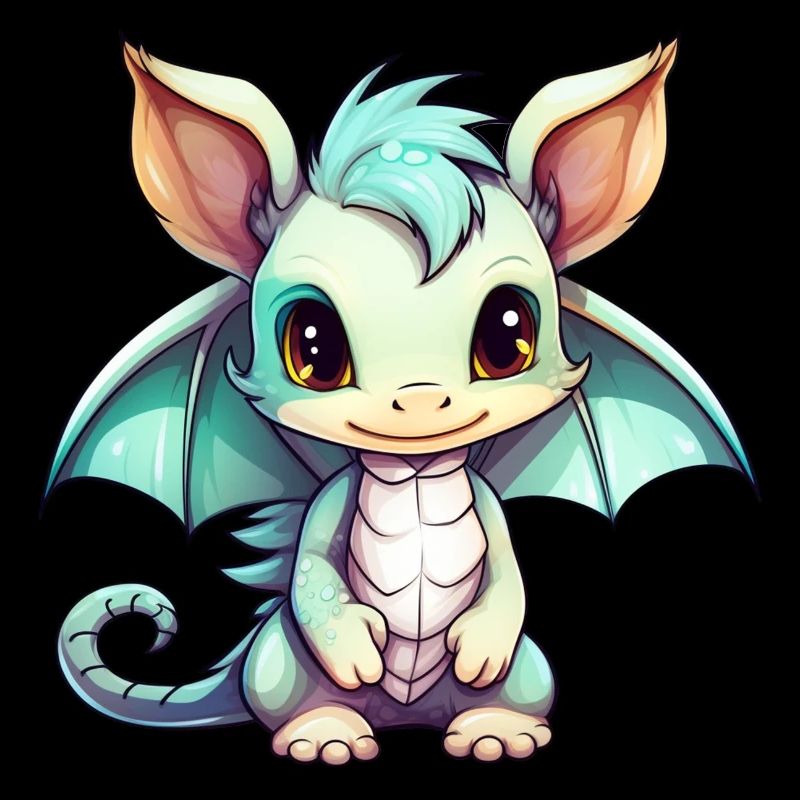Dragon Kawaii Dessin