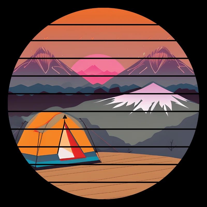 Camping Camper Gift Caravan Camp Camping