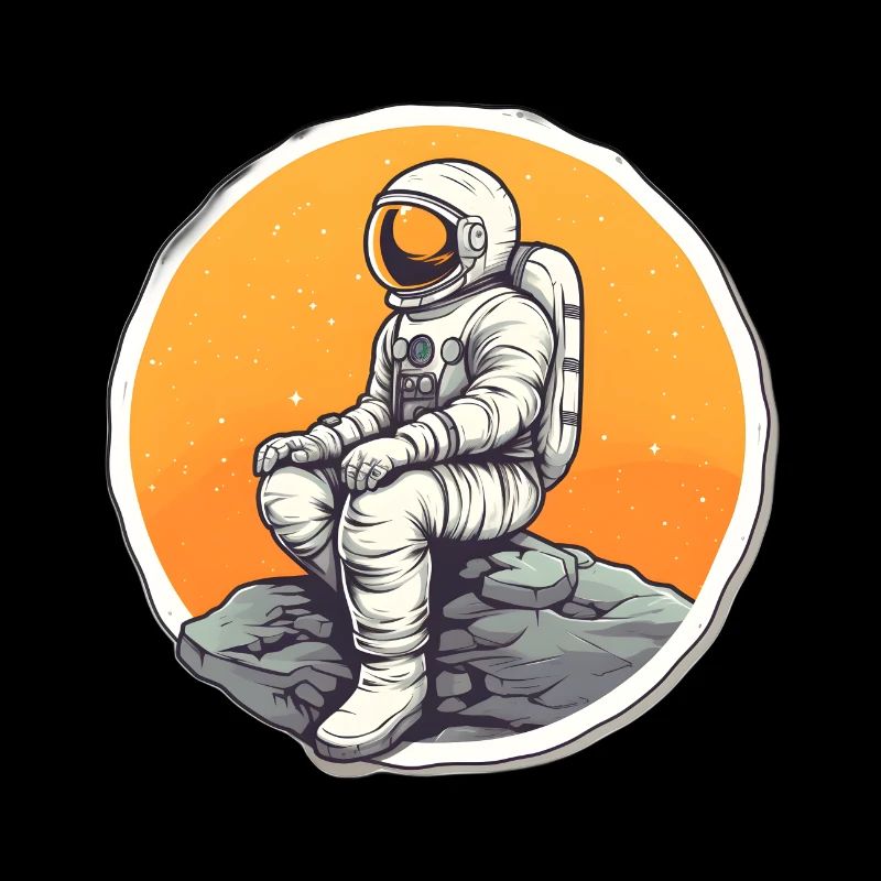Mond-Astronaut