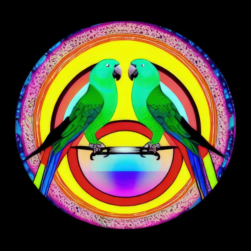 Beautiful Bright Parrot |