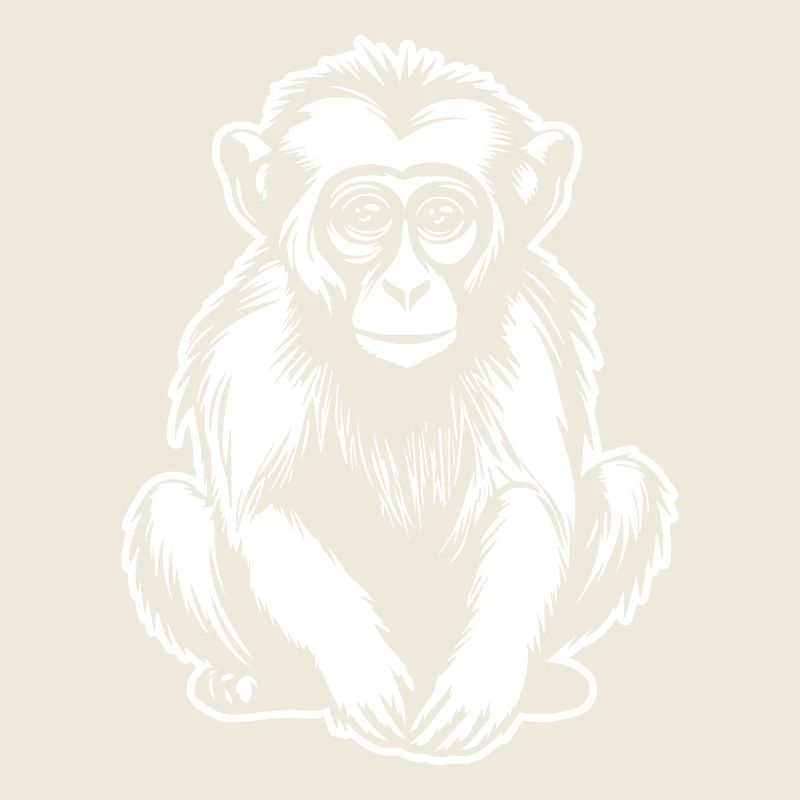 Singe Singe Visage de Singe Jungle