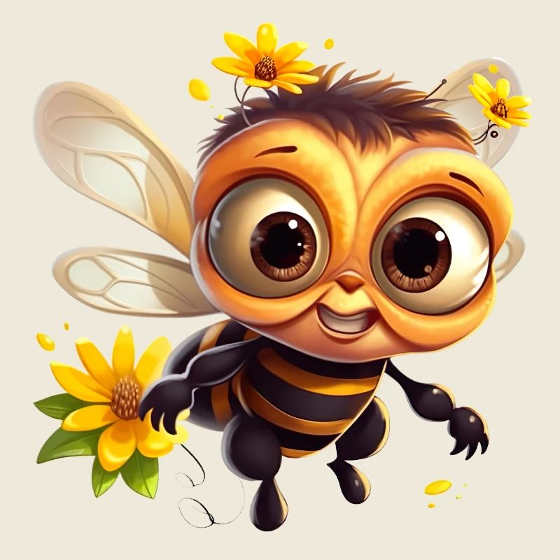 Drôle d’abeille mellifère