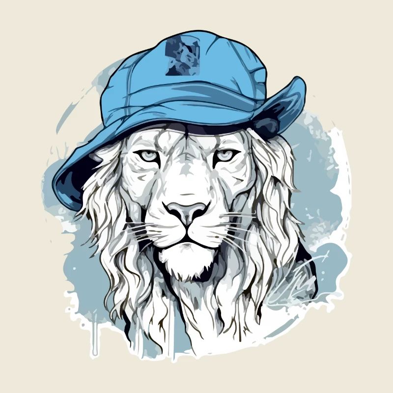 Vikou le lion bleu