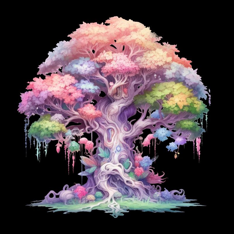 Fairy Tree, tree from fairytale land, fantasy