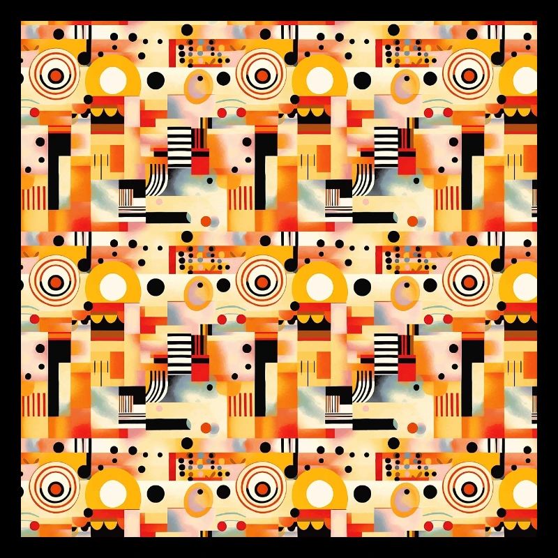 Formes abstraites sans couture Lignes Art moderne