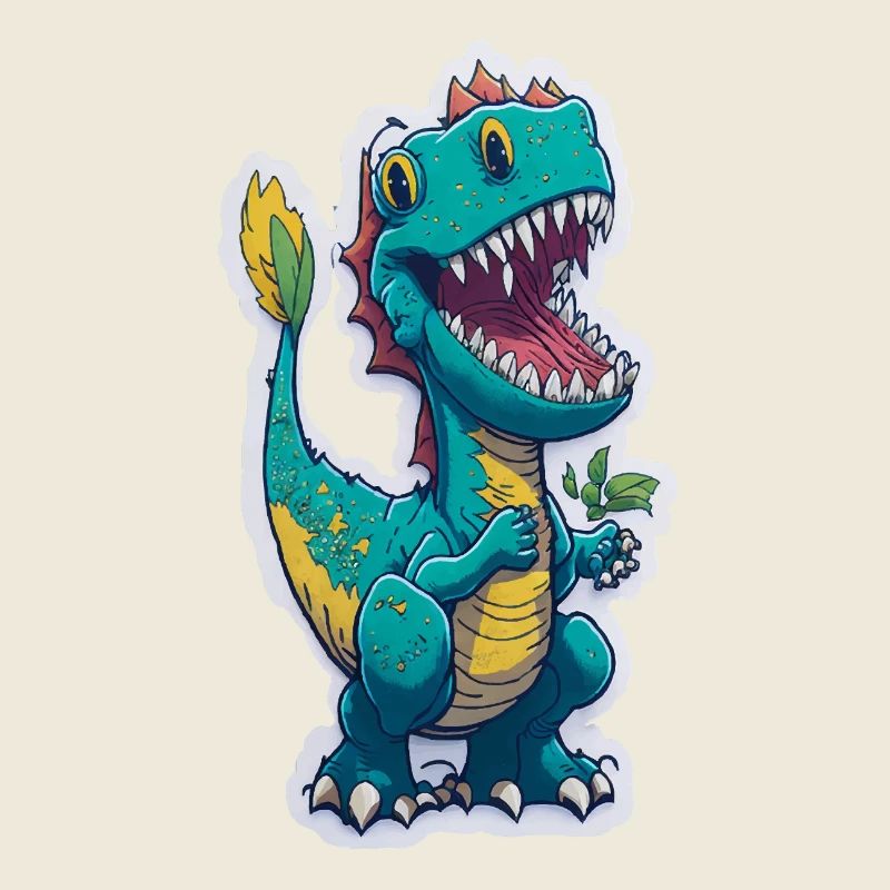 Dinosaures drôle cool