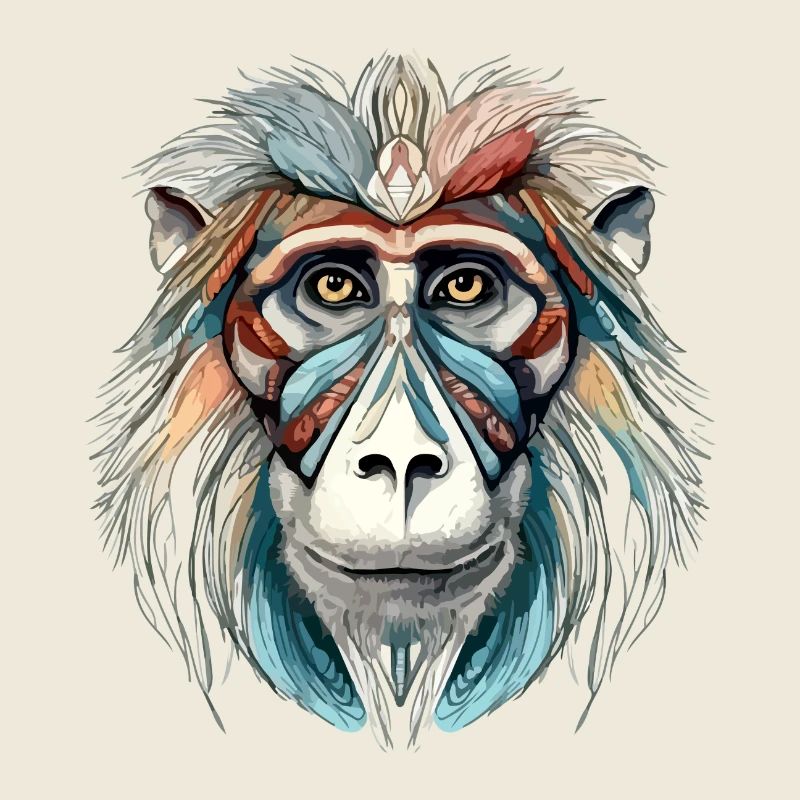 Kiju le mandrill