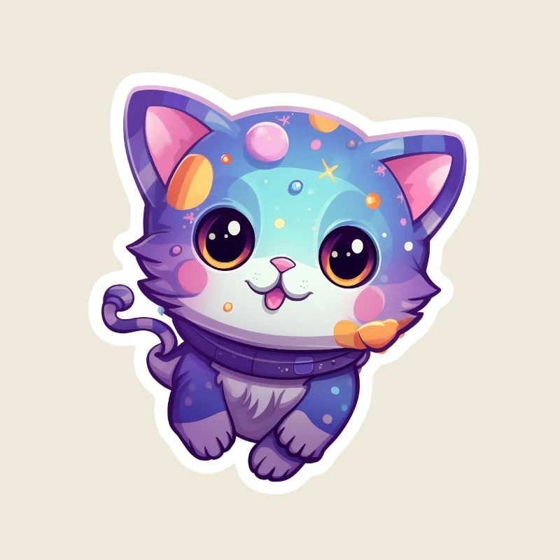 s cute space kitty