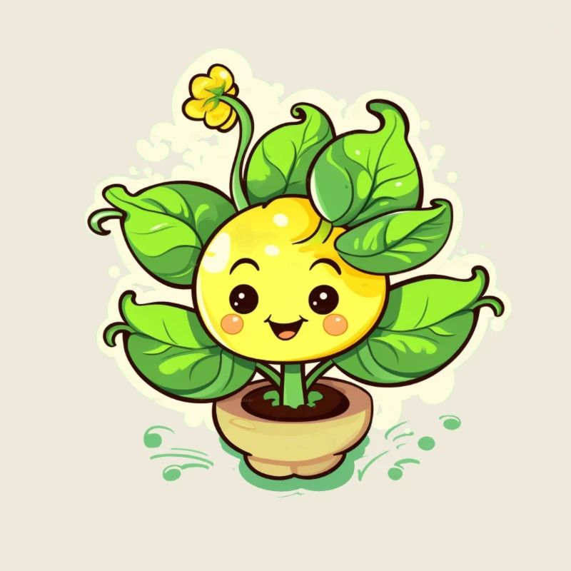 Marque de commerce Cute Plant