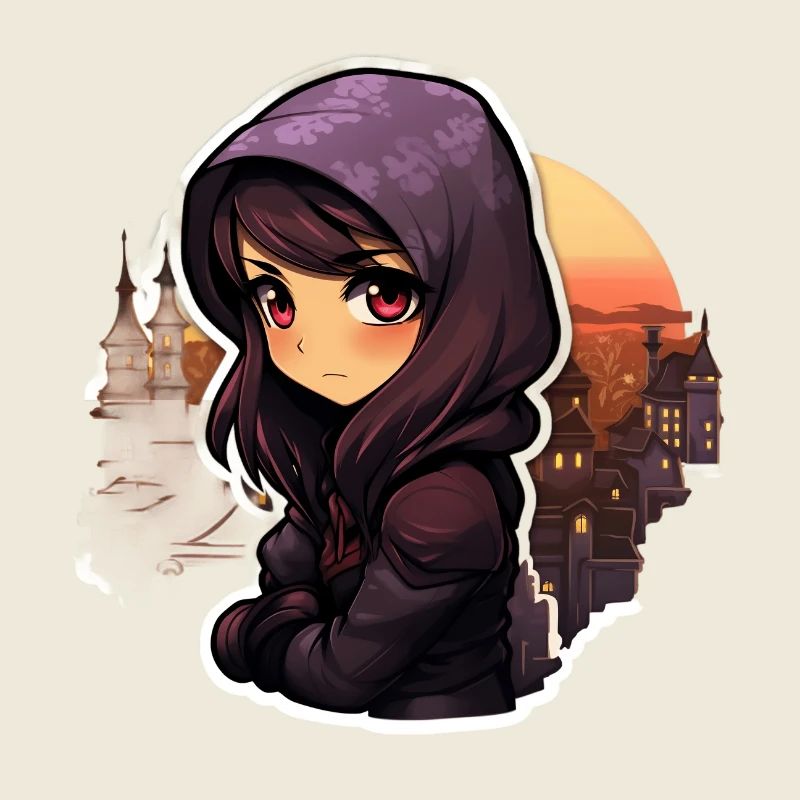 Cute Assassin Blending In