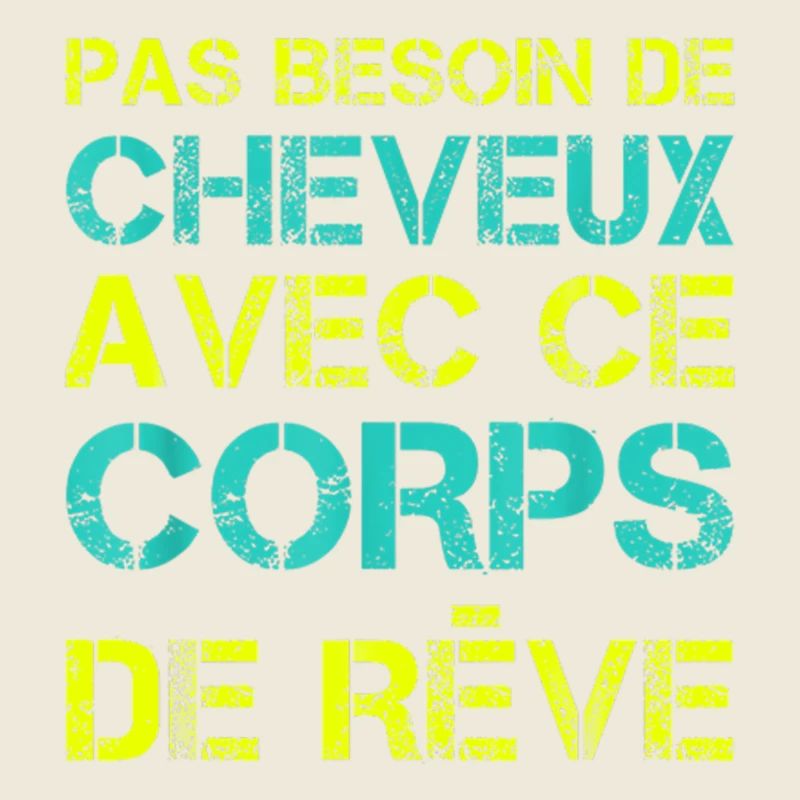 Pas besoin de cheveux avec ce corps de rêve