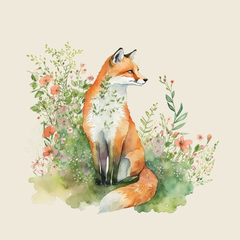 Fox in the meadow