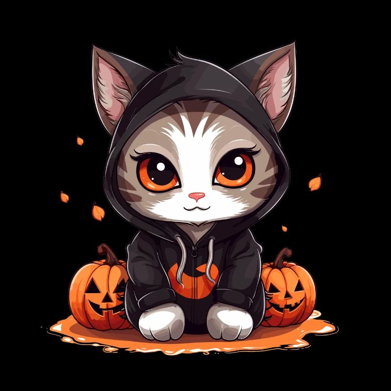 Chat d’Halloween