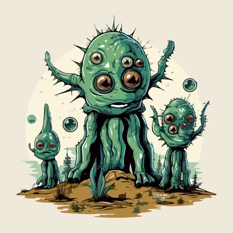 Cactus alien