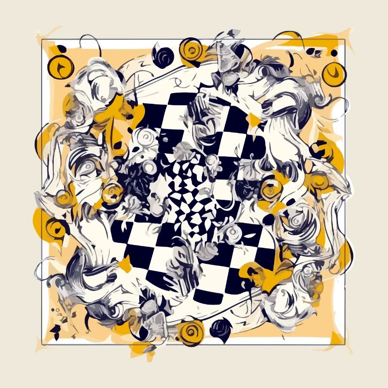 Abstraction échiquéenne n°4