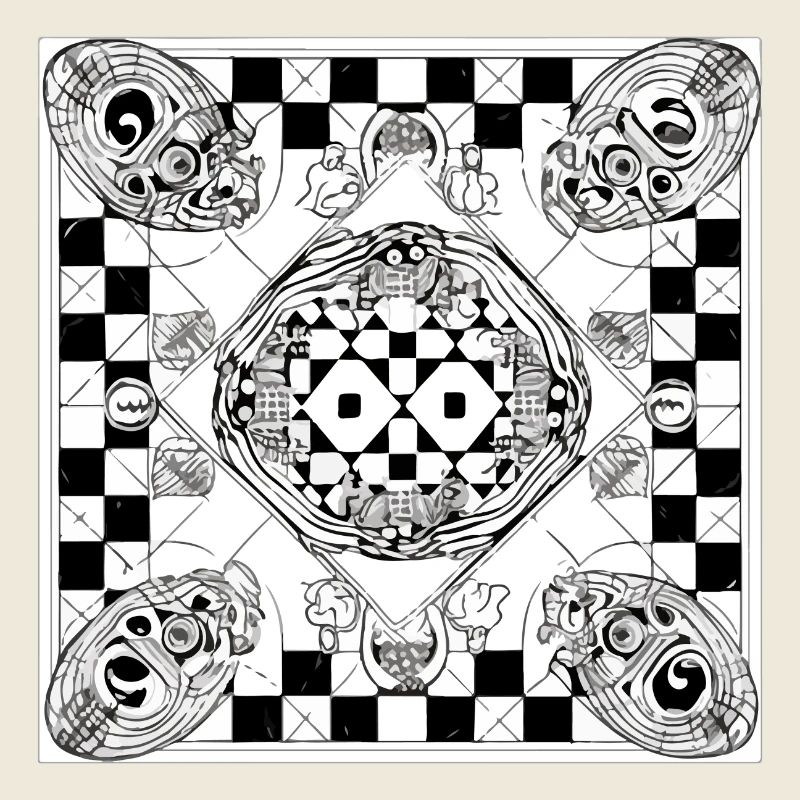 Echiquier Alien n°1